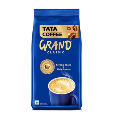 Tata Coffee Grand Classic Instant Coffee Strong Taste & Rich Aroma 200g