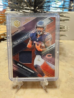 2022 PANINI ELEMENTS ELECTRIC DAVID MONTGOMERY ELE-22 PATCH CARD /70