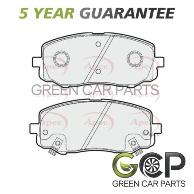 Brake Pads Set Front GCP Fits Hyundai i20 2009-2015 1.1 CRDi 1.2 1.4 581011JA60