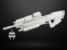 Halo Infinite MA40 AR Replica - 3D Printed Full-Size - Master Chief's Weaponry