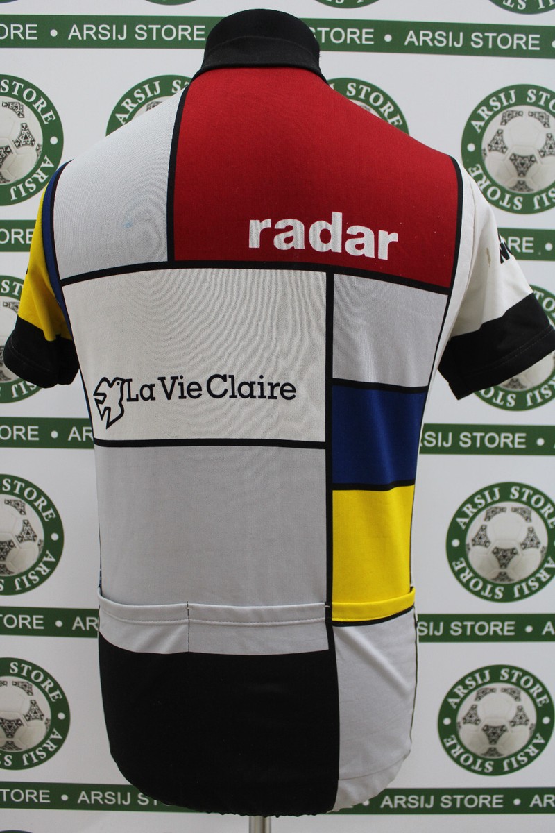 Maillot Cyclisme Vintage LA VIE CLAIRE – Taille 4 – Homme – Occasion