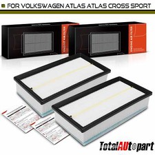 2x Engine Air Filter for Volkswagen Atlas 2018-2023 Atlas Cross Sport	 2020-2023