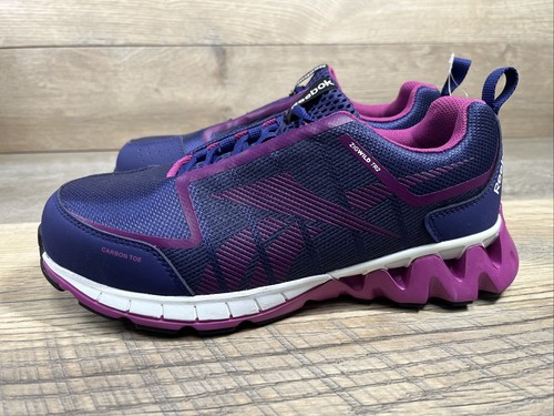 Reebok Zigwild TR2 Work Carbon Toe RB305 Damengröße 10,5 M lila Sicherheitsschuhe - Bild 3 von 10