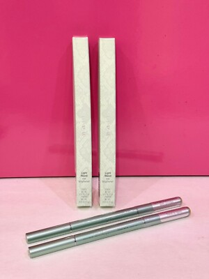 Lot of 2 Mally Light Wand Eye Brightener Pencil 0.3 oz. Full Size NIB Sealed