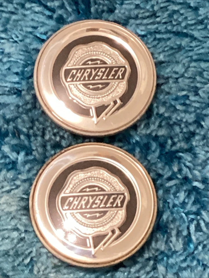 2002-2004 Chrysler Voyager Town & Country OEM Center Cap Part #04743728AA 1piece - Image 3 of 4