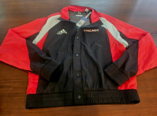 Adidas NHL Chicago BLACKHAWKS REVERSE RETRO JACKET Sz Medium HM3109 Men’s Hockey