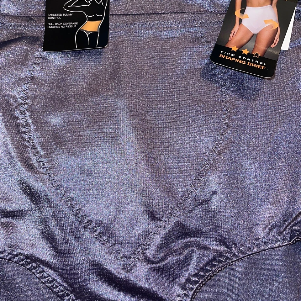 Bali Shaping Brief Bragas 2 Pares Dirigido Tóner Abdomen Panel de Control Firme X710 Foto 3 de 4