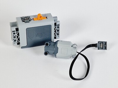 Lego Technik Power Functions Set aus Motor L 88003 und Batterie Box 