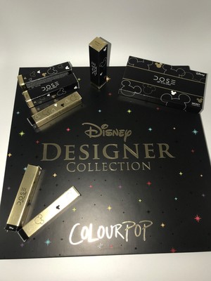 colourpop disney designer pr collection
