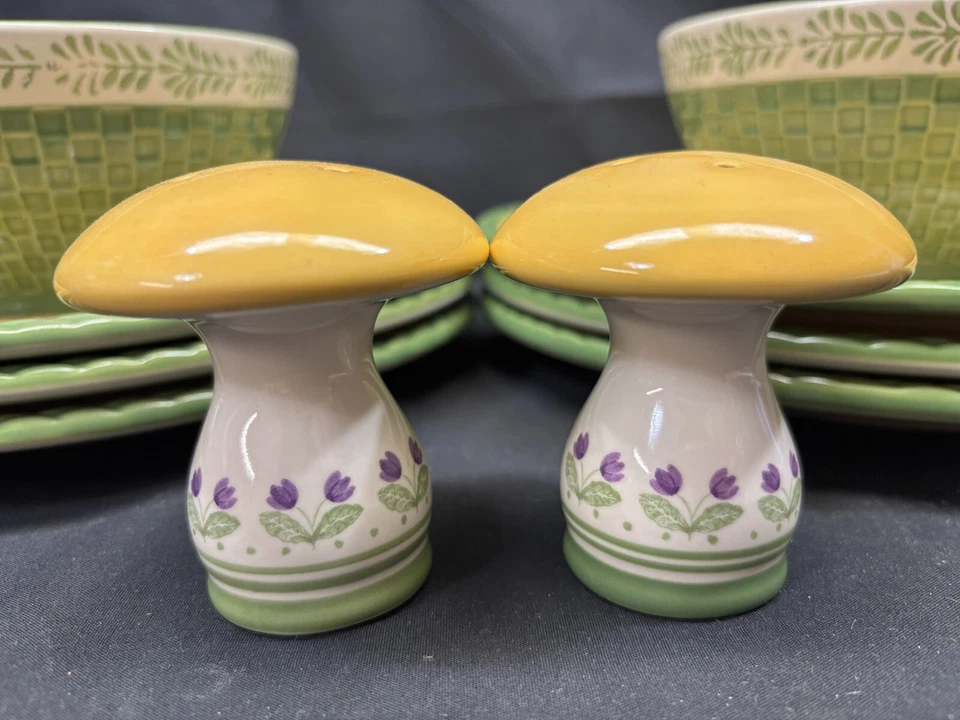 Lote de 10 Piezas ~ Pfaltzgraff "CÍRCULO DE BONDAD" ~ Platos de Cena, S&P, Cuencos Foto 2 de 4