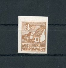 SBZ Nr.29xa VII ** ABSCHIEDSSERIE PLATTENFEHLER ME 75,-++ !!! (150162)