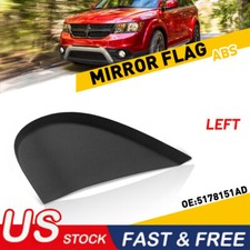 Fit For Dodge Journey 2009-2020 Left Side Mirror Flags Molding Cover Strip Usa Fit For Dodge Journey 2009-2020 Left Side Mirror Flags Molding Cover Strip Usa