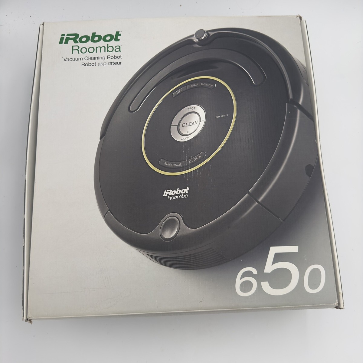 Roomba iRobot 650 Robot Robotic Vacuum Cleaner Machine Black with