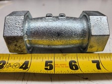 Unbranded Replacement 3/4" Galvanized Compression Coupling New
