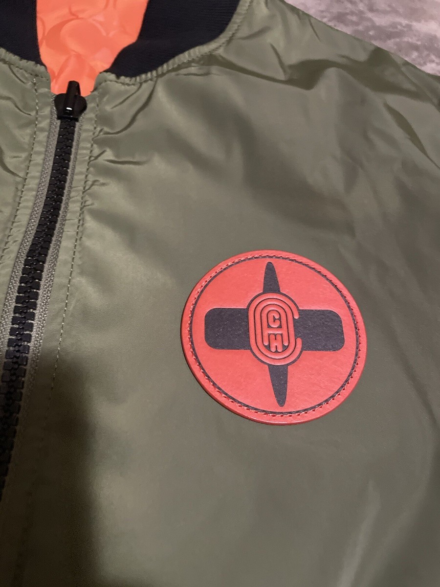 ★未使用タグ有★ NARUTO coach ブルゾン　ジャケット　イタチ　MA1 Coach x Michael B Jordan Naruto Collection Reversible Jacket