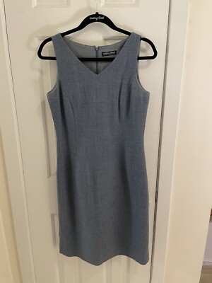 Giorgio Armani Women s Wool And Silk Blue Dress Size 4