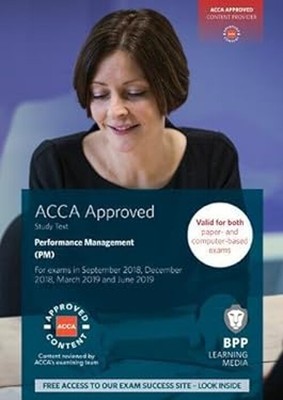 Acca Performance Management: Studie Text Taschenbuch BPP Learning M