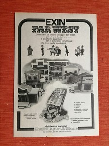 Vintage Old Far West Building Set Spain Exin S A Barcelona | #247795606