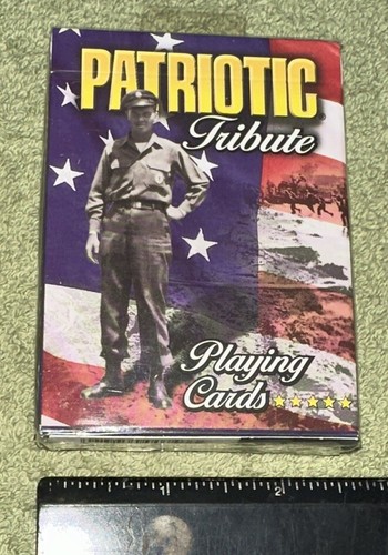 Patriotic Tribute Bicycle US Playing Cards Co. Factory Sealed Deck NOS - Picture 7 of 8
