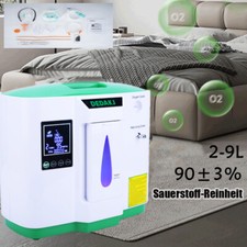 DEDAKJ 2-9L/min SauerstoffKonzentrator Tragbarer intelligenter Sauerstoffgerät
