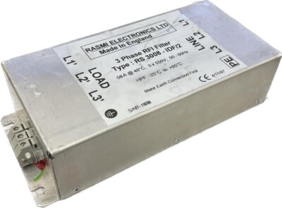 Rasmi Electronics 3 Phasen RFI Filter Typ: RS 3008 - IDF/2 