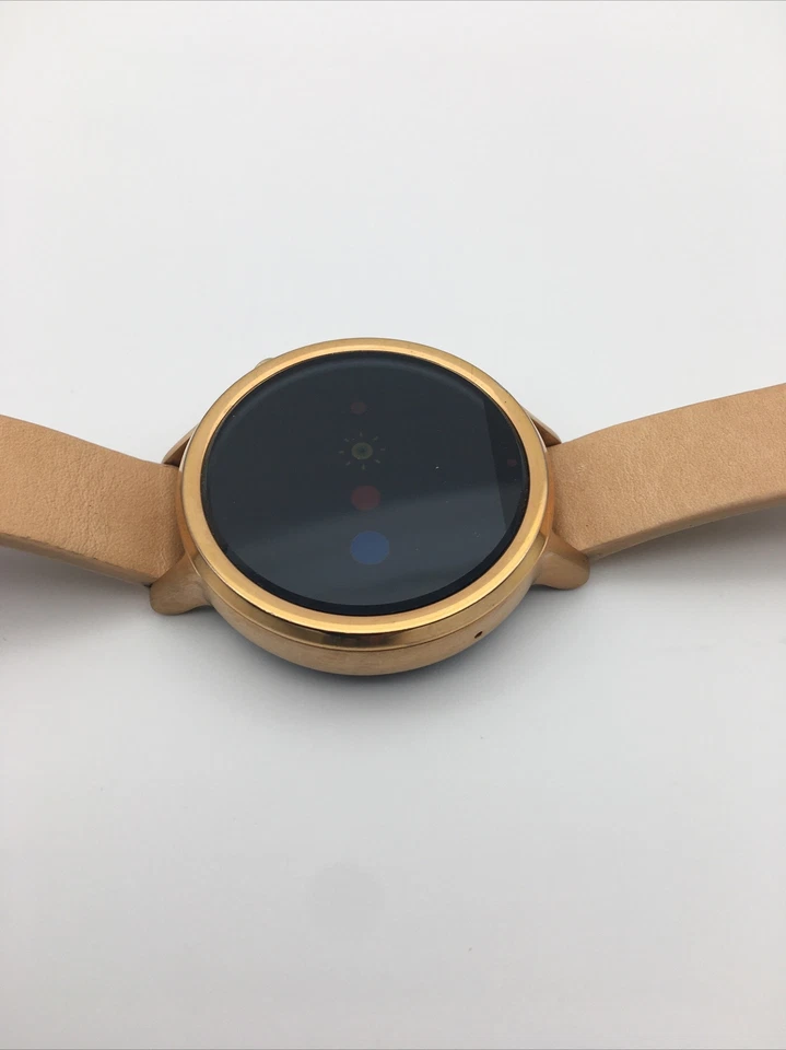 Motorola Moto 360 2nd Gen. 42mm Rose Gold Stainless Steel Case Blush Leather Ban - Image 3 of 4