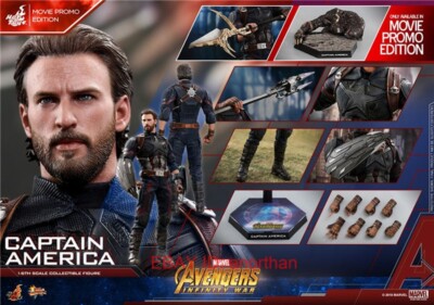 Hot Toys MMS481 Infinity War Captain America (Movie Promo Edition Hot Toys MMS481 Infinity War Captain America (Movie Promo Edition