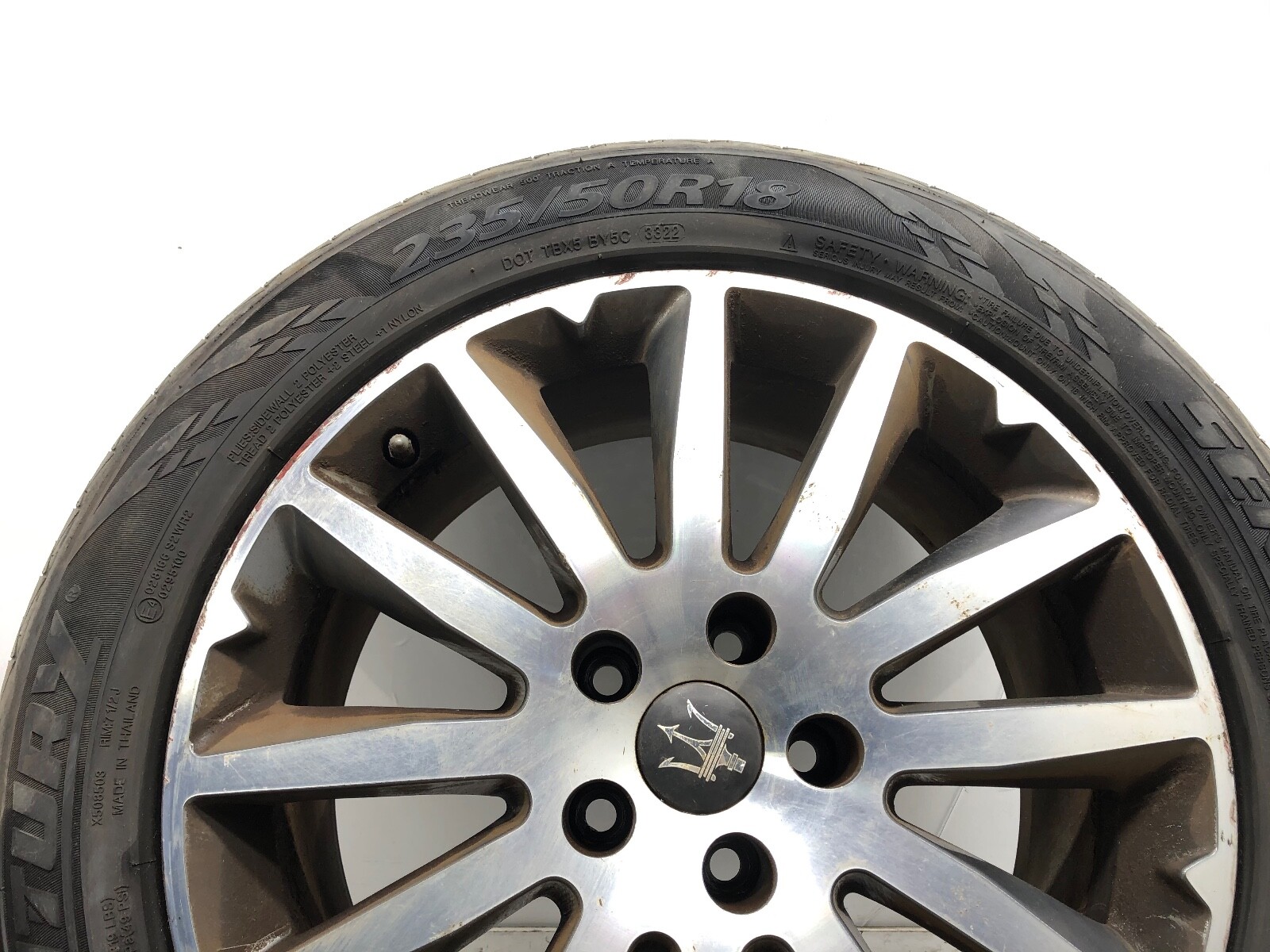2014-2019 MASERATI GHIBLI WHEEL RIM 18x7.5 OEM.