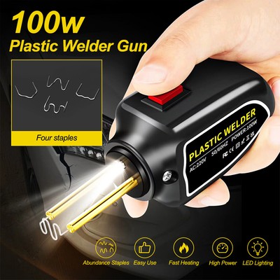Saldatrice plastica Paraurti 100W + graffette incluse Mini Model Plastic Welder