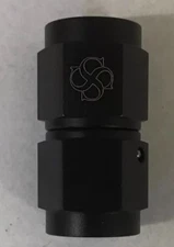 T144 -16AN Female To -16AN Female BLACK Coupler / Union