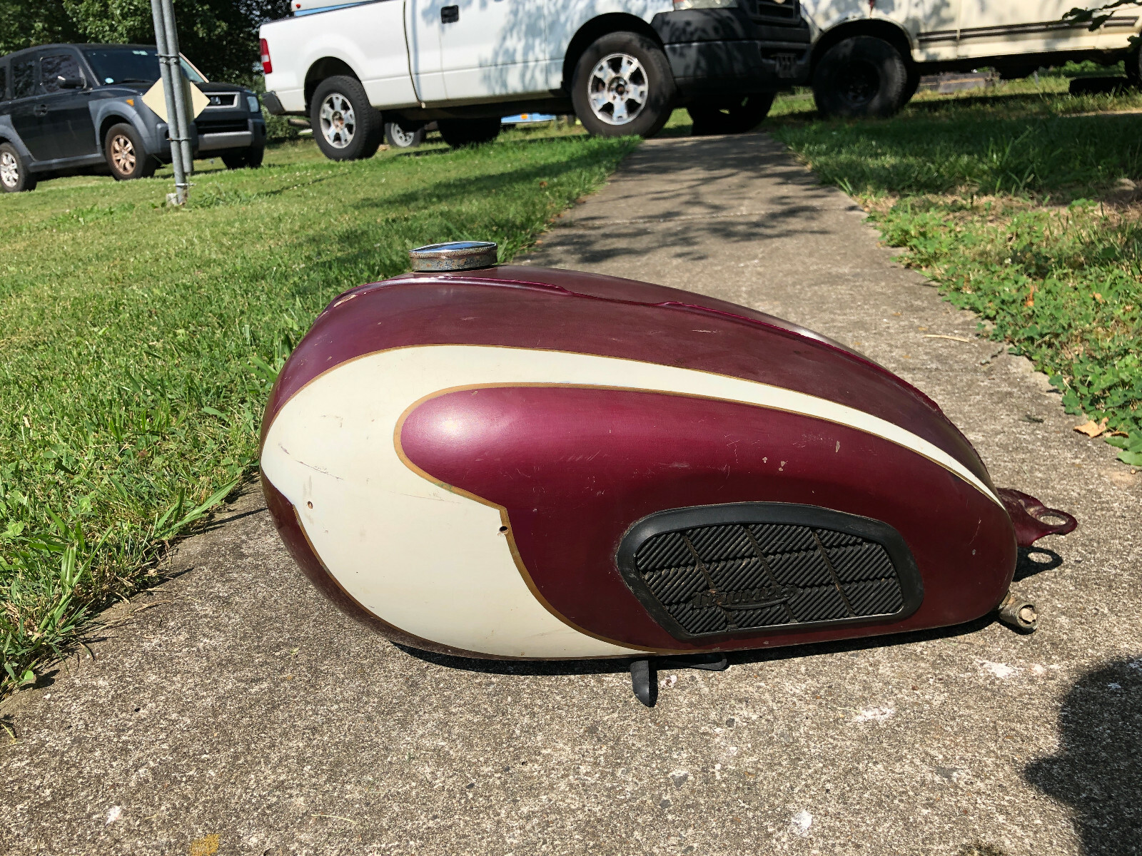 Vintage Triumph Gas Tank trident ? eBay