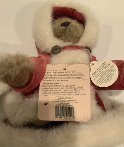 Boyds Bears Handwerkersammlung Frau Fezziwig Jodi Bär 9" im Ruhestand mit Etikett NR! - Bild 2 von 8