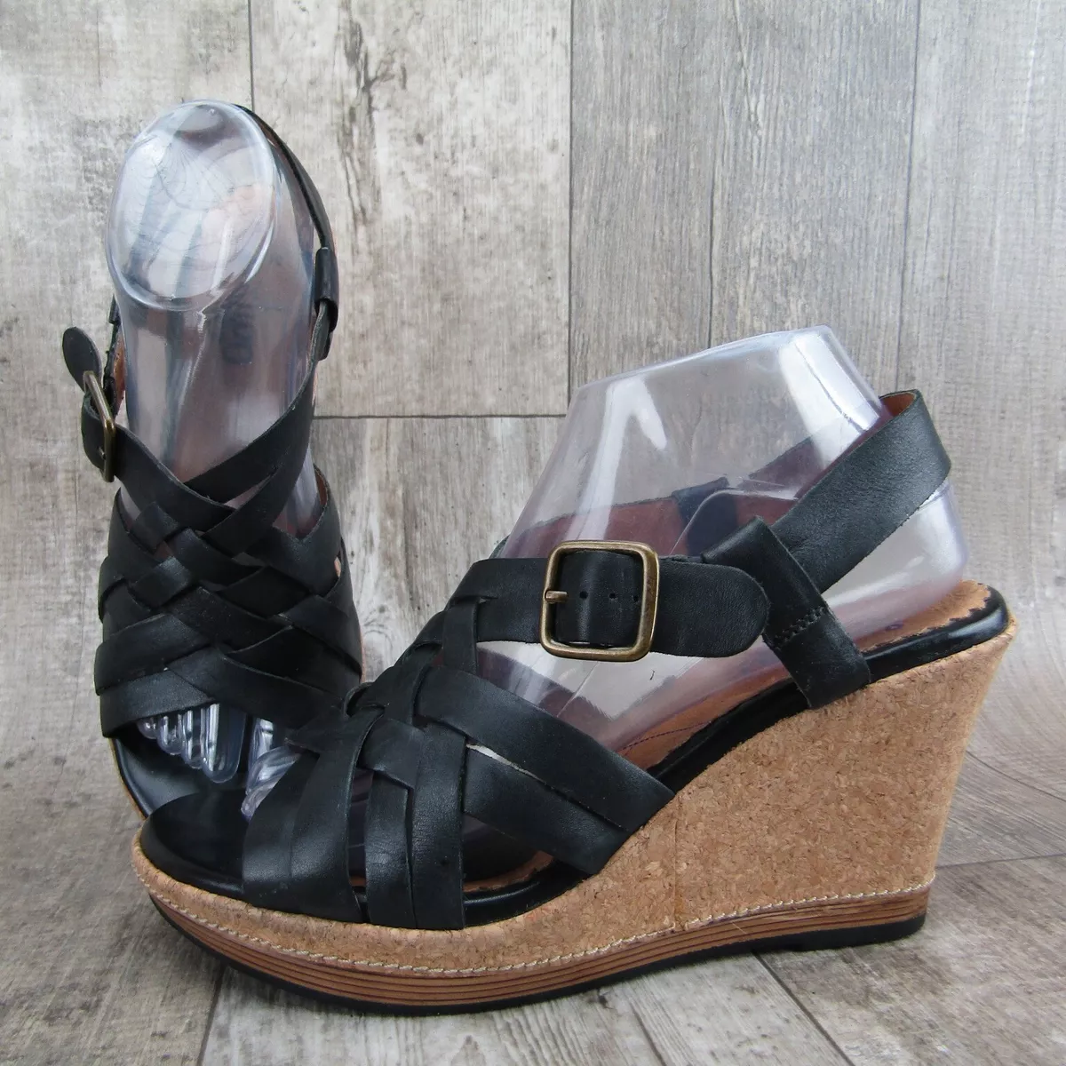 Clarks indigo wedge hotsell