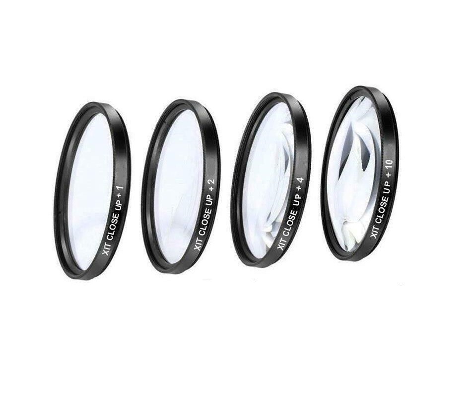 58mm Lens Filter Accessory Kit for Canon PowerShot G15 G16 Digital