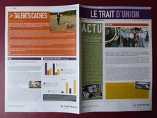 LE TRAIT D'UNION 94 9/2015 SNECMA SAFRAN VILLAROCHE MONTEREAU GE9X ERGONOMIA