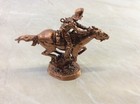 1998 HALLMARK PONY EXPRESS RIDER Old West Christmas Ornament Mail Delivery Used — photo 6