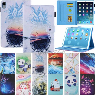 For iPad 9th 8th 7th 6th 5th Gen/Mini/Air Magnetic Flip Leather Stand Case Cover