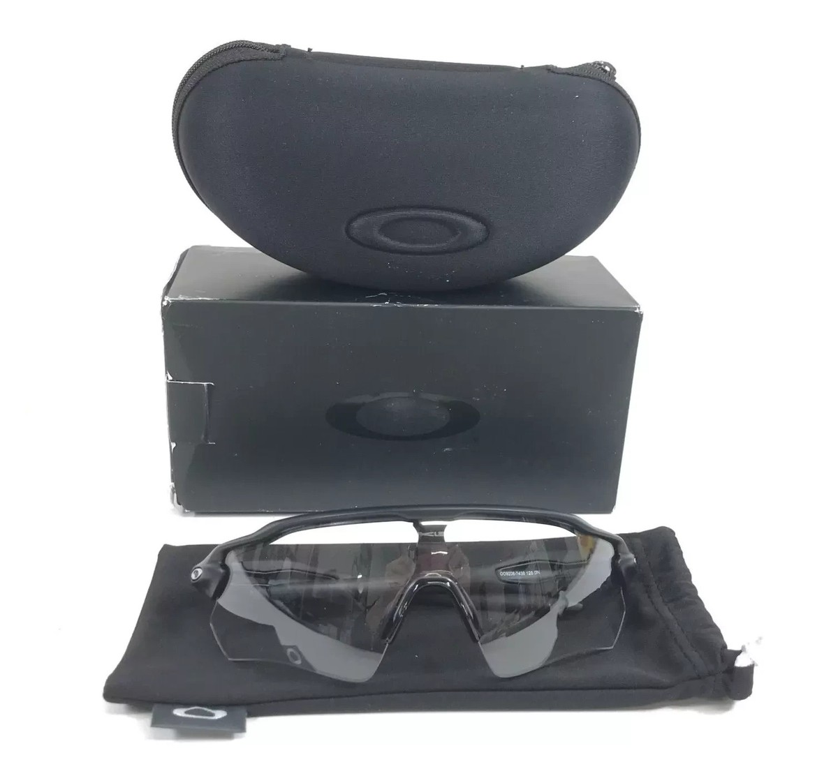 Oakley RADAR EV Matte Black Frame with Clear Lens Sunglass OO9208