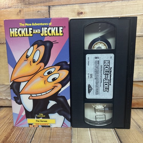 Die neuen Abenteuer von Heckle und Jeckle VHS Kassette gebraucht