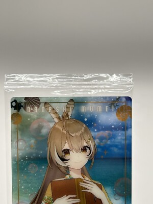 Hololive Nanashi Mumei Vtuber Wafers card Anime Japanese TCG