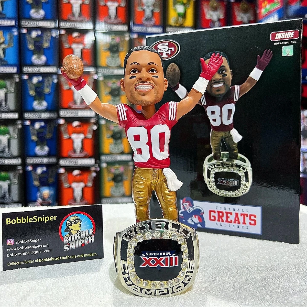 Jerry rice super bowl rings cheap