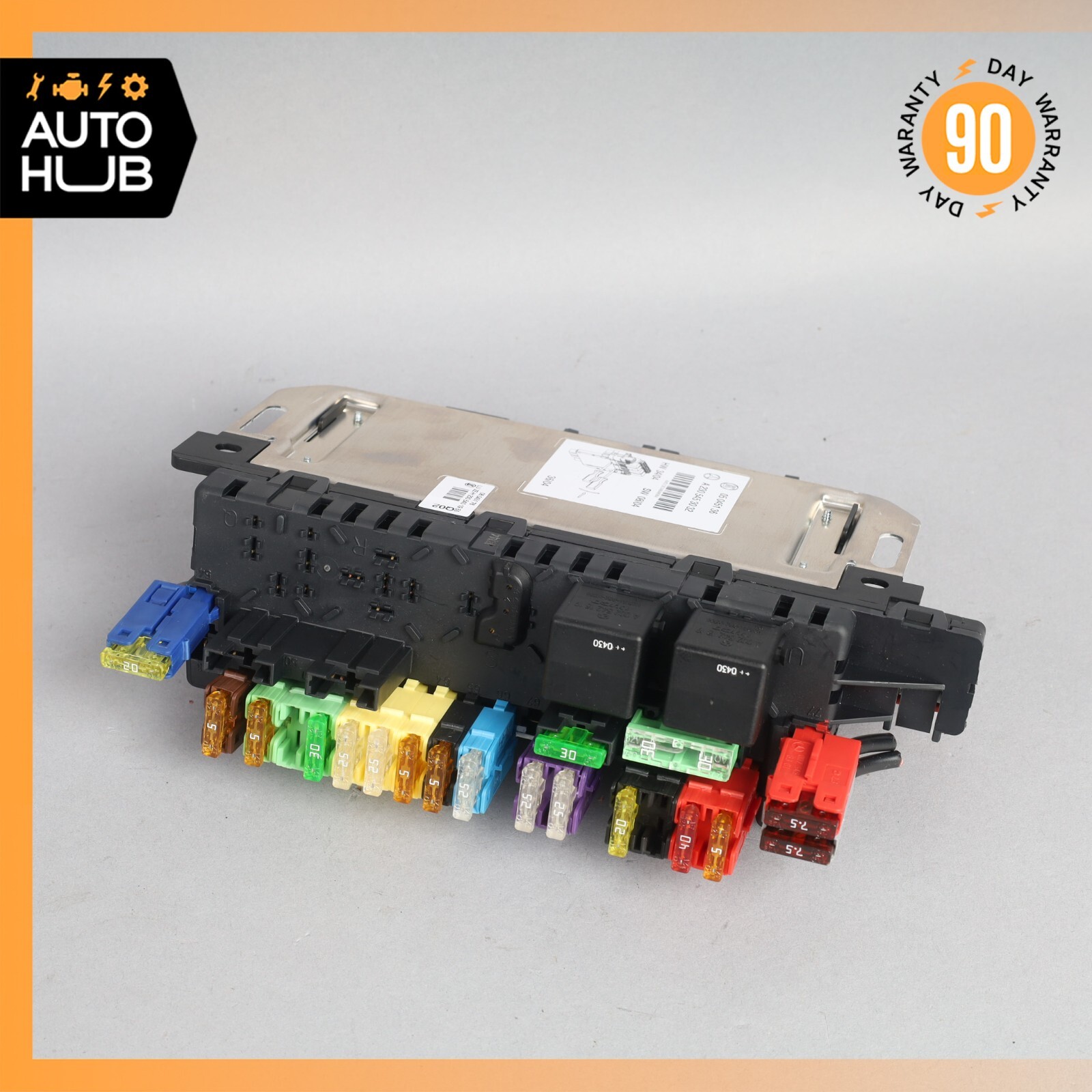 03-12 Mercedes R230 SL500 SL55 AMG SL550 Rear SAM Fuse Box Relay Module OEM 41k