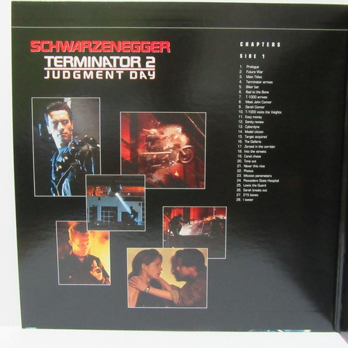 TERMINATOR 2: JUDGMENT DAY -original LASER DISC - Picture 4 of 5