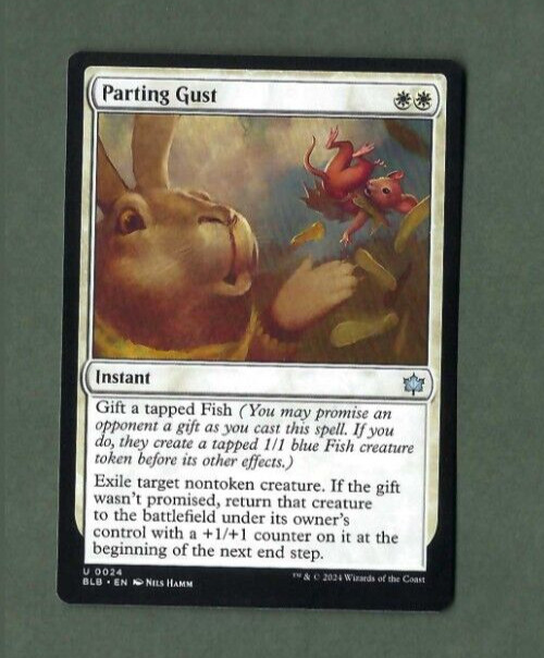 Bloomburrow BLB MTG Magic The Gathering Parting Gust U0024