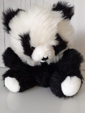 Superdrug Panda Bear Soft Toy Plush Approx 9" Black White