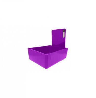 Keystone Purple Plastic Lab Work Pan, 12/pack #7000505