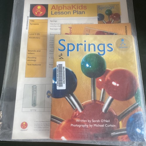 Sundance Alphakids Homeschool Unit Study Springs Kindergarten - Picture 10 of 10