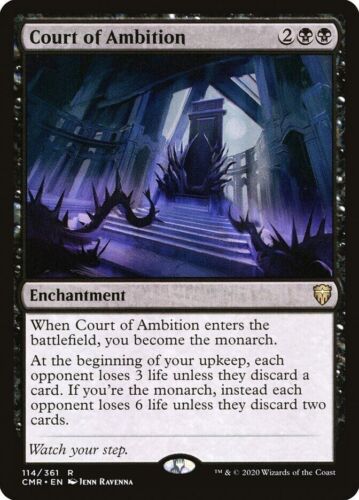 x1 Court of Ambition x1 MTG Commander legends Magic The Gathering