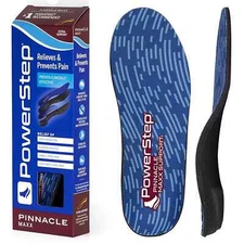 Powerstep Pinnacle Maxx Orthotics Size: A - M4-4.5 / W6-6.5