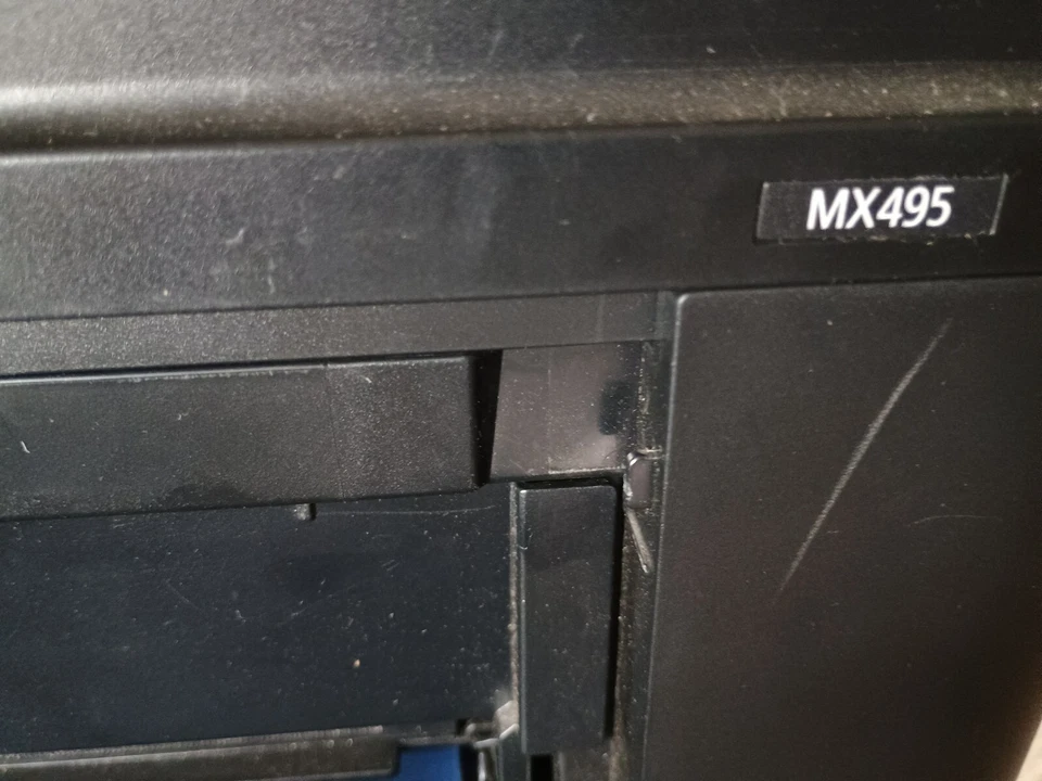 Canon PIXMA MX 495 Stampante Multifunzione a Getto d'Inchiostro a Colori - Nera - Immagine 2 di 4